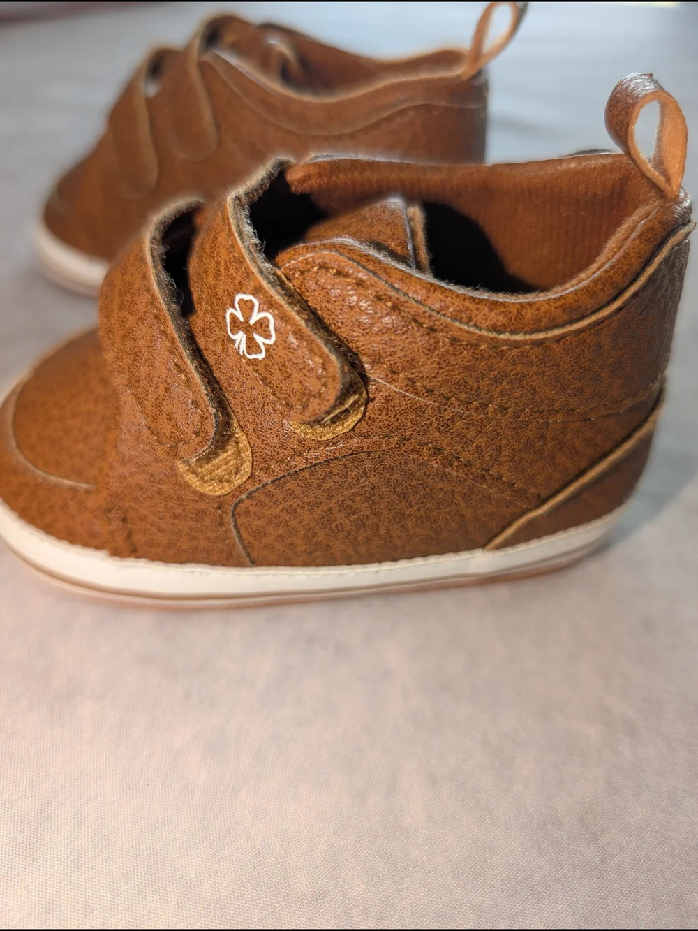 Bundle Of Two Baby Crib Shoes - Lucky Brand & Unbranded